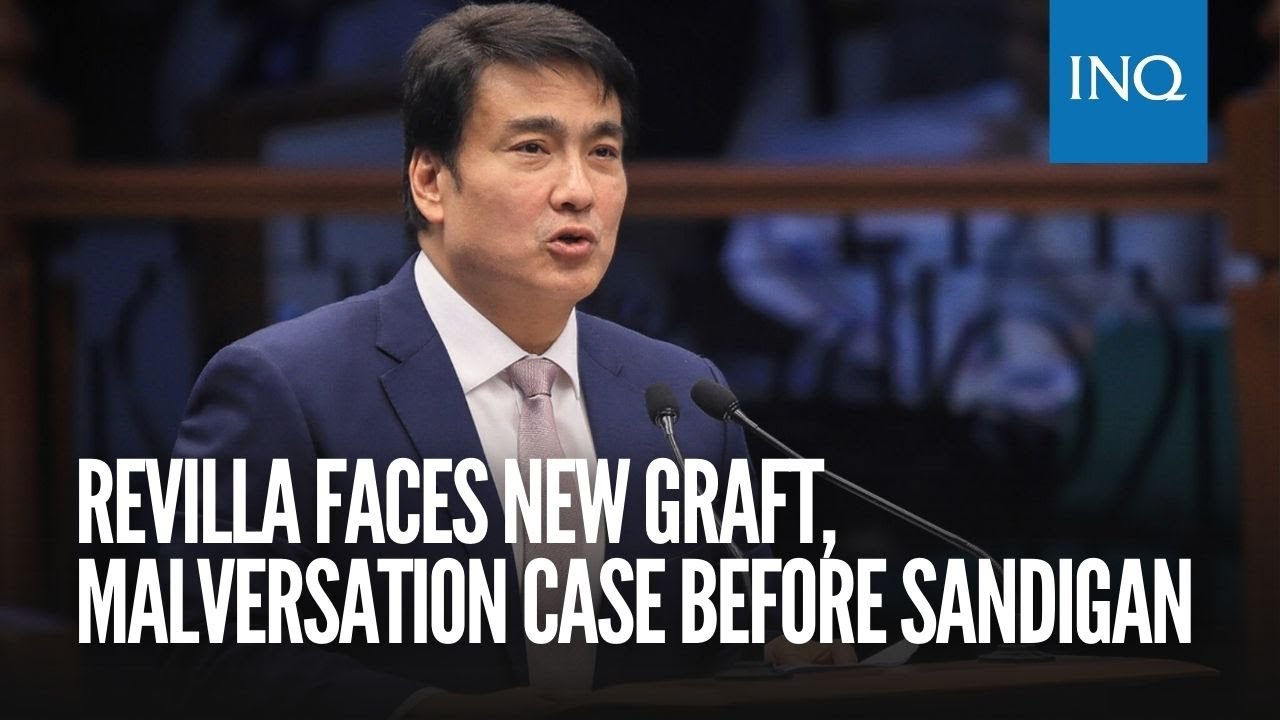 Revilla faces new graft, malversation case before Sandigan