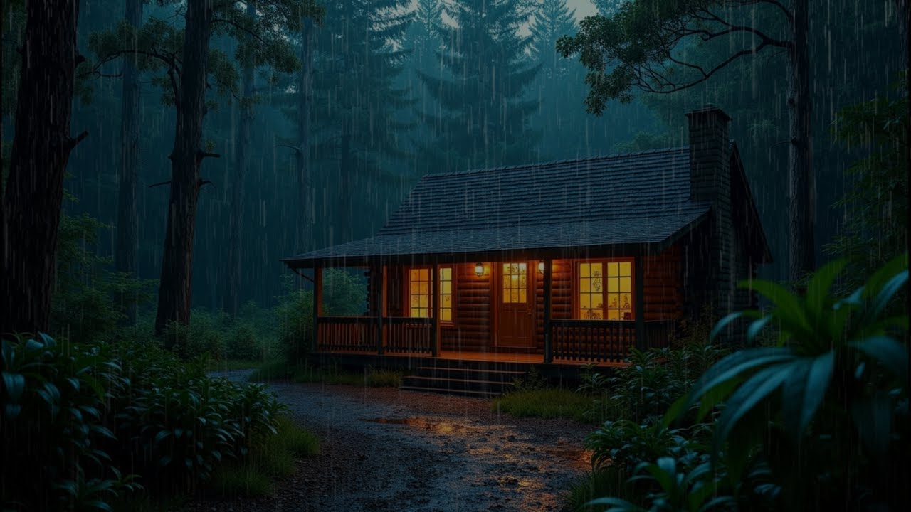 Sounds of Rain & Thunder for Deep Sleep – Relax Your Mind & Sleep Peacefully Tonight