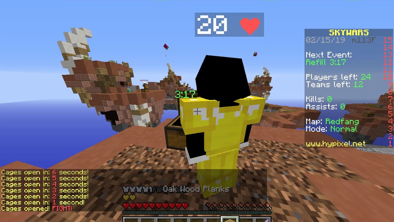 Armorer Kit Pro Gameplay - Skywars w/ Xx_qnd3r_sk0r_xX