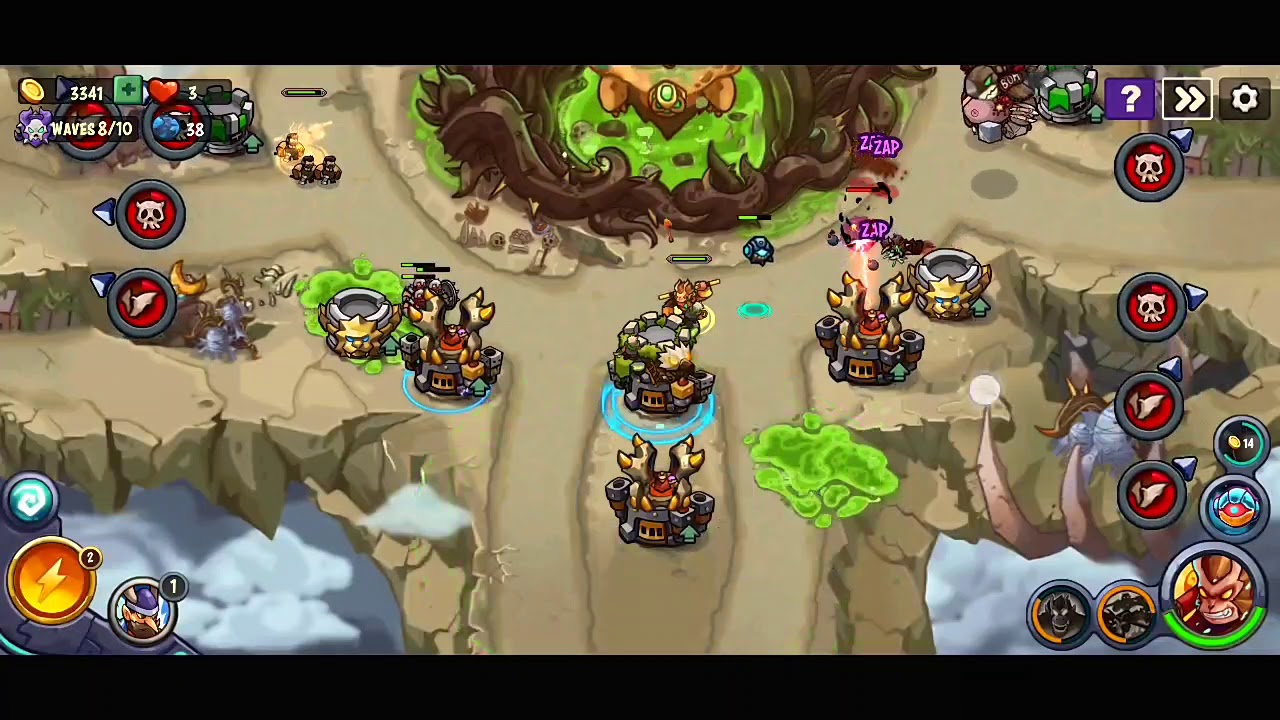 King of Defense Battle Frontier level 38, hell, Wukong