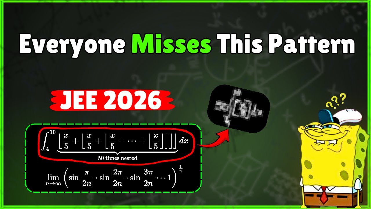 Don't Miss The Pattern😳| JEE Mains & Advanced 2026
