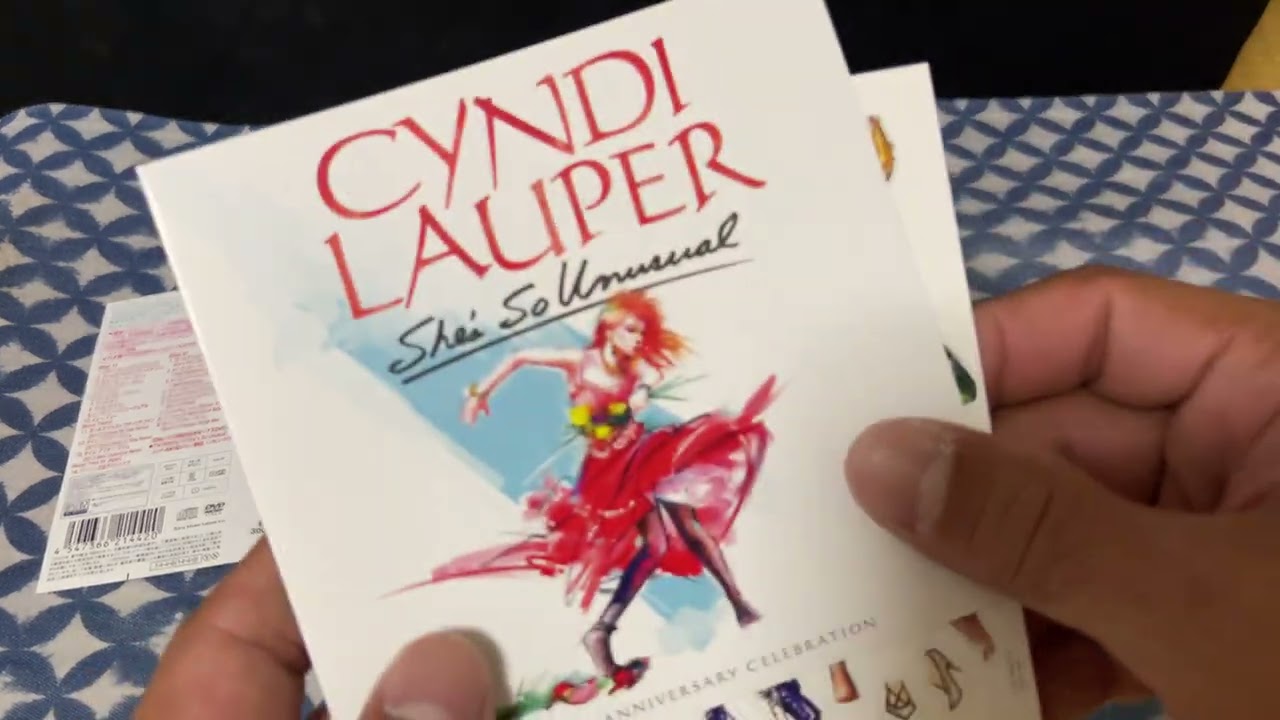 Cyndi Lauper She's So Unsual A 30th Anniversary Celebration (Japan Edition) Unboxing