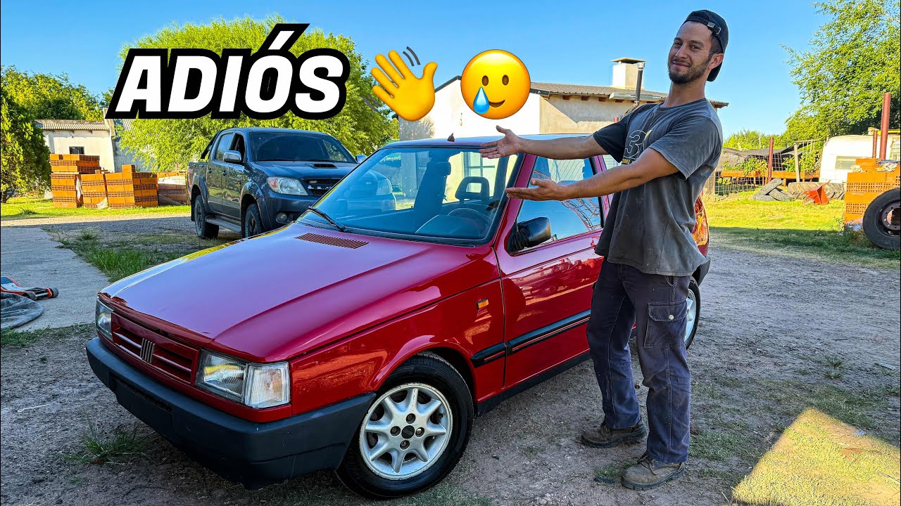 ULTIMO VIDEO con EL FIAT UNO RESTAURADO, ESPERO TE DISFRUTEN