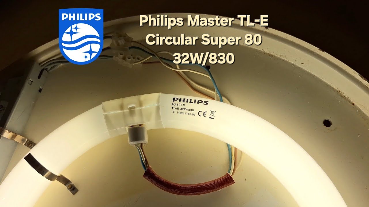 Test fluorescent lamp with magnetic and electronic fluorescent ballast