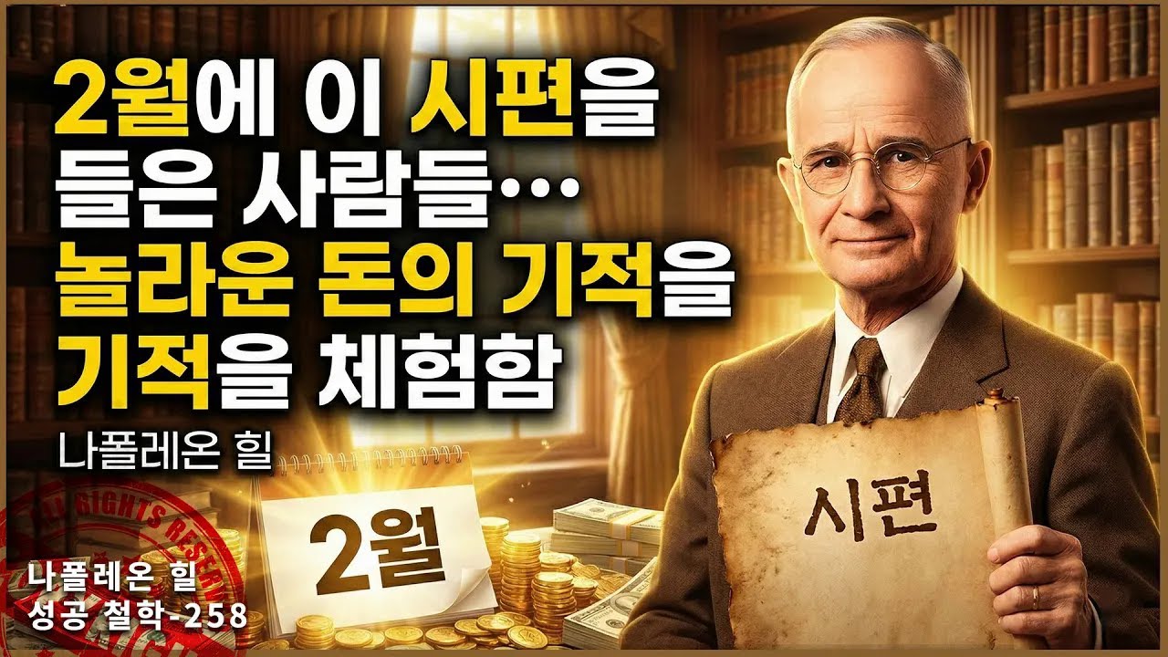 돈 냄새를 맡으려면 2월을 잡으세요