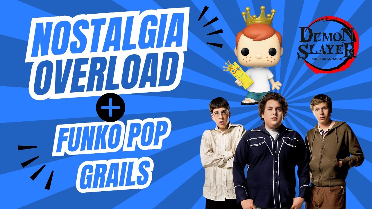 Funko Pop Grails and Nostalgic OVERLOAD! #cartoonnetwork #superbad #hollywood #movies #anime