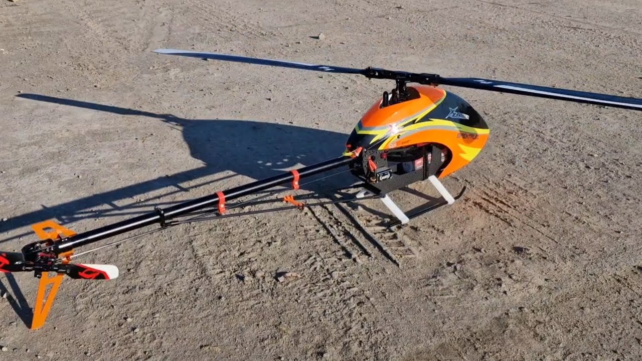 Helicopter rc 3D XL Power 550 Pilot Marcin Bugajewski 