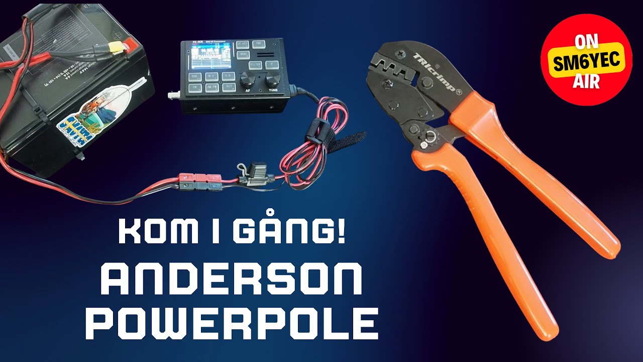 Anderson Powerpole – Det smarta valet för amatörradio!