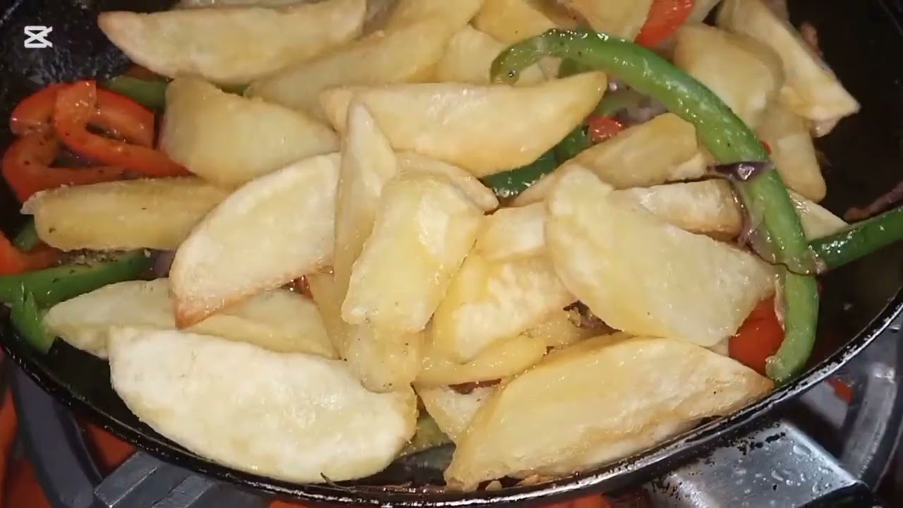 BEST PARSLEY POTATO WEDGES RECIPE