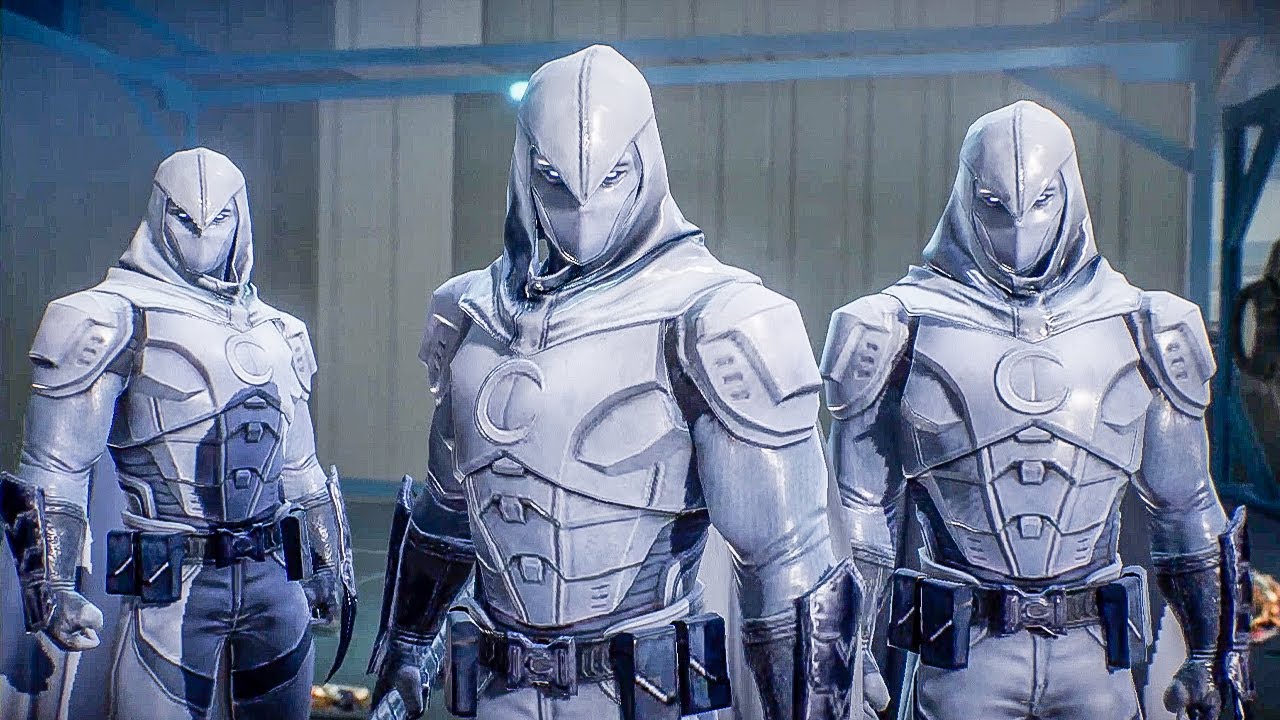 Marvel Future Revolution - Moon Knight Fights Ultron Scene