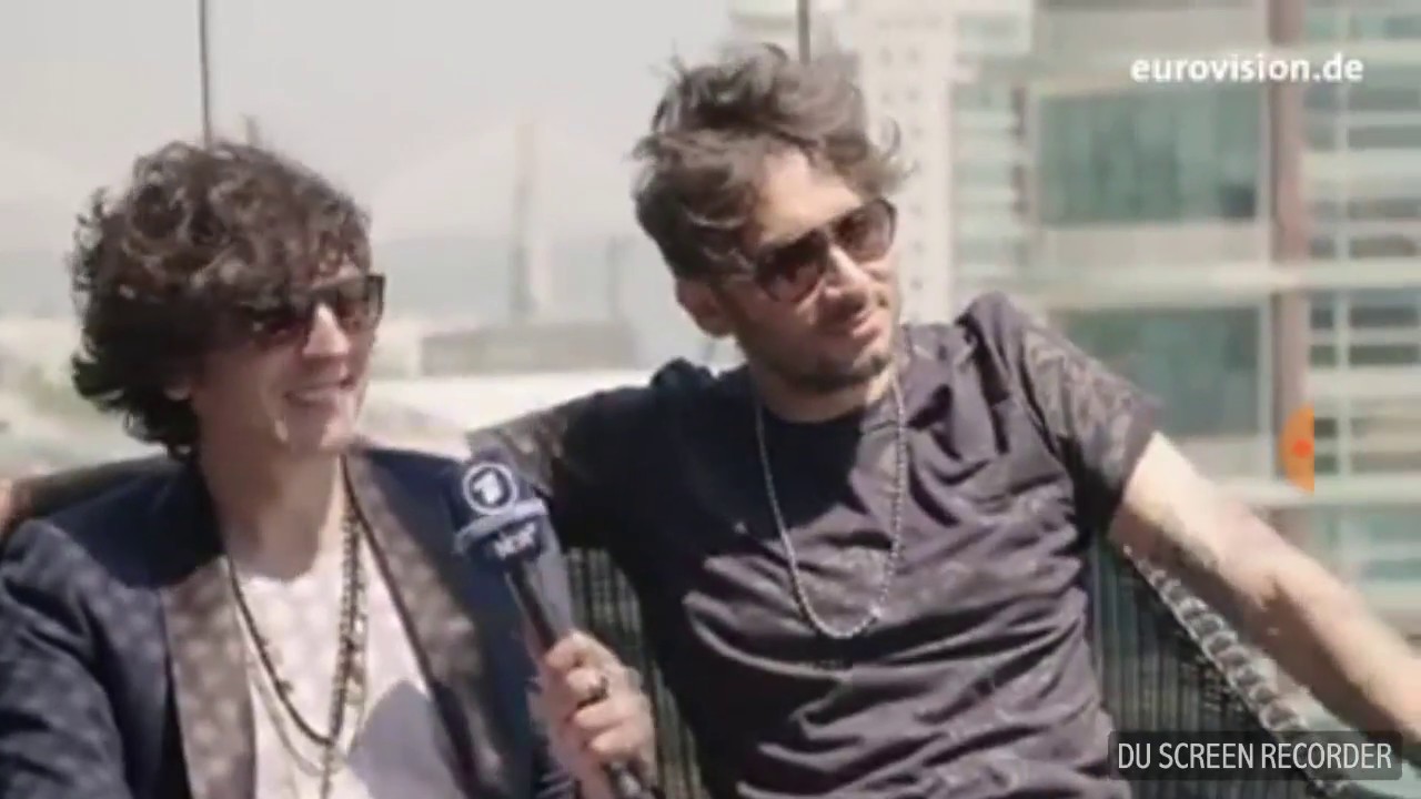 Ermal Meta e Fabrizio Moro - intervista con giornalista tedesca