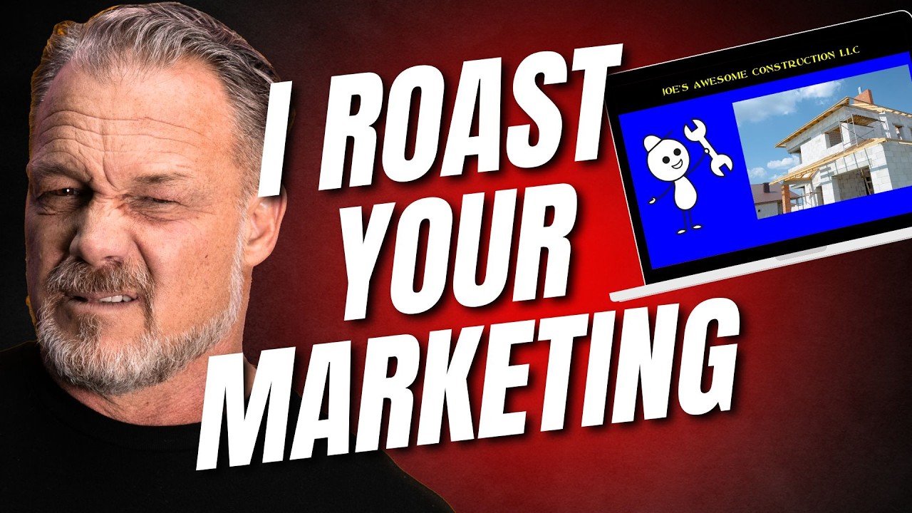 I ROAST Your Marketing! (Brutal)