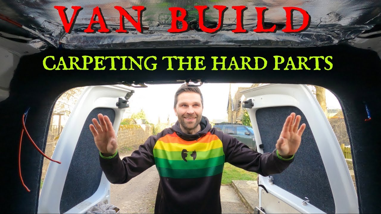 VAN BUILD CARPETING - VW Caddy Maxi Micro Camper Conversion - Van Life Tour RV
