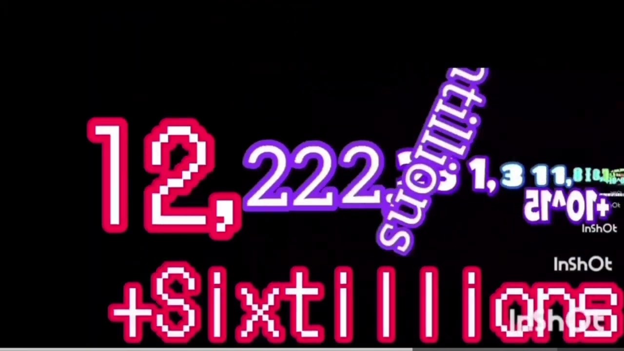 0 to duodecillion do Quattordecillion 
