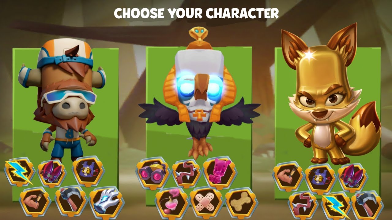 Which Character is Beast with 6 Special ITEMS 🤔 | Zooba