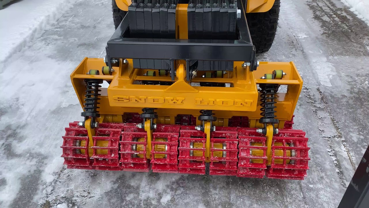 Trackless Vehicles Snow Lion Ice-Breaker Attachment