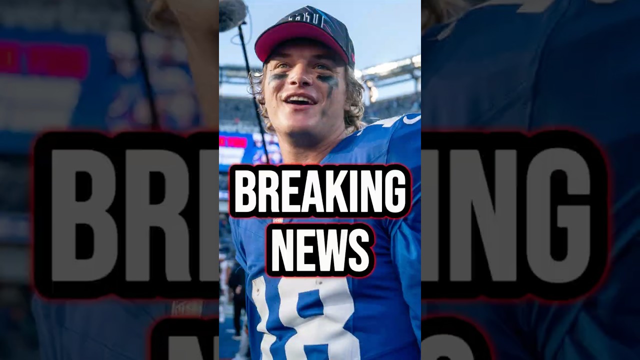 🚨BREAKING NEWS: JJ McCarthy To Start At QB For The Giants This Week vs. the Texans #shorts #giants