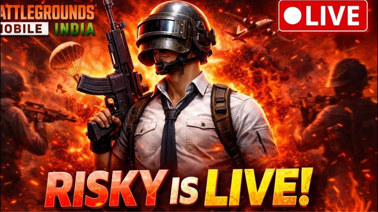Saturday Boom Boom! Risky is Live!Bgmi update4.2!#telugu Bgmi live