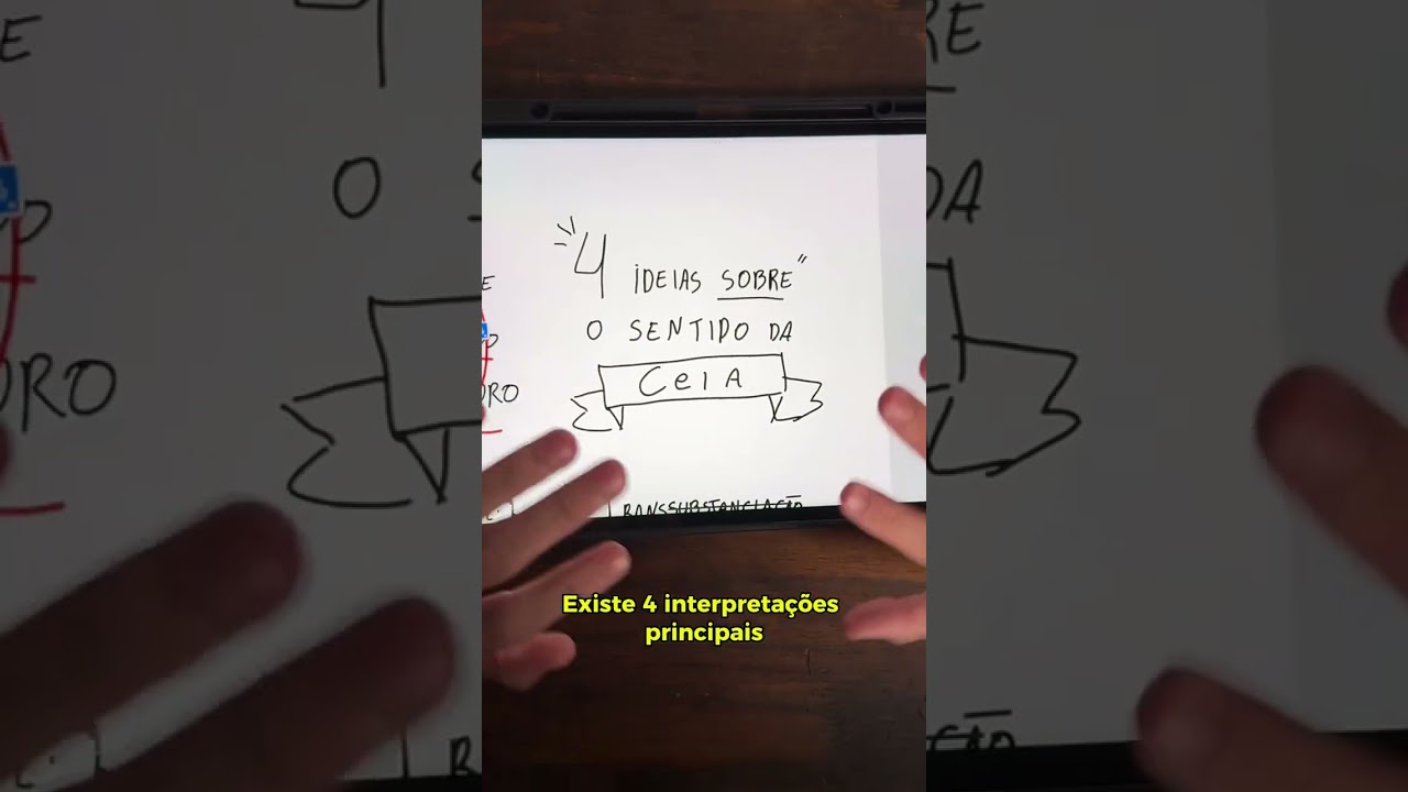 🥖🍷 O verdadeiro significado da Santa Ceia #teologia #santaceia #reflex&atilde;ob&iacute;blica