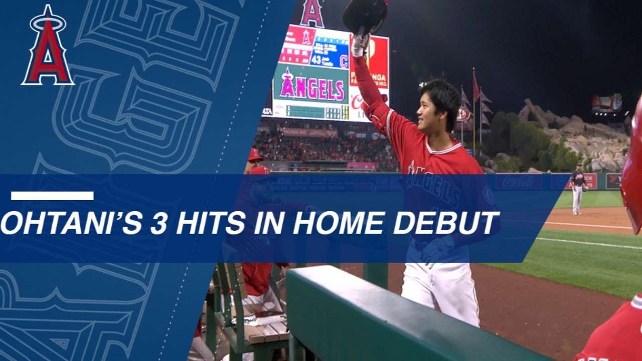 Listen to the Japanese call of Shohei Ohtani's first HR