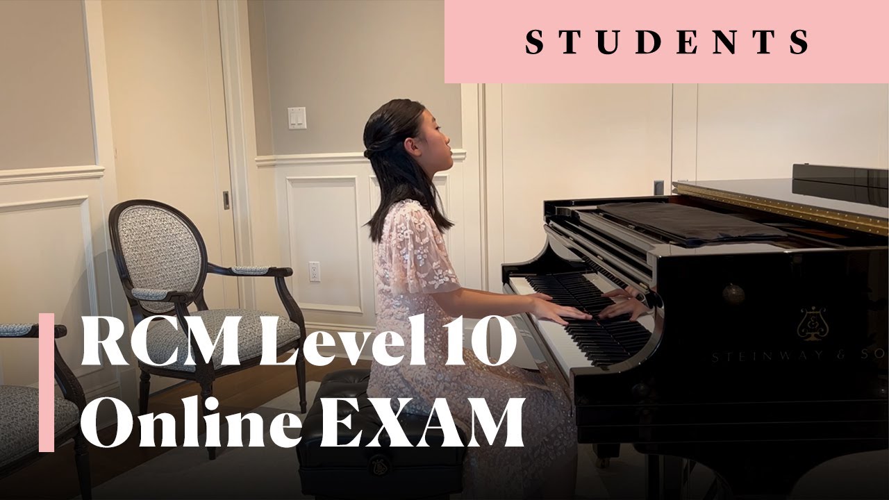 RCM Level 10 Piano Repertoire online exam, 2023 | First Class Honours with Distinction