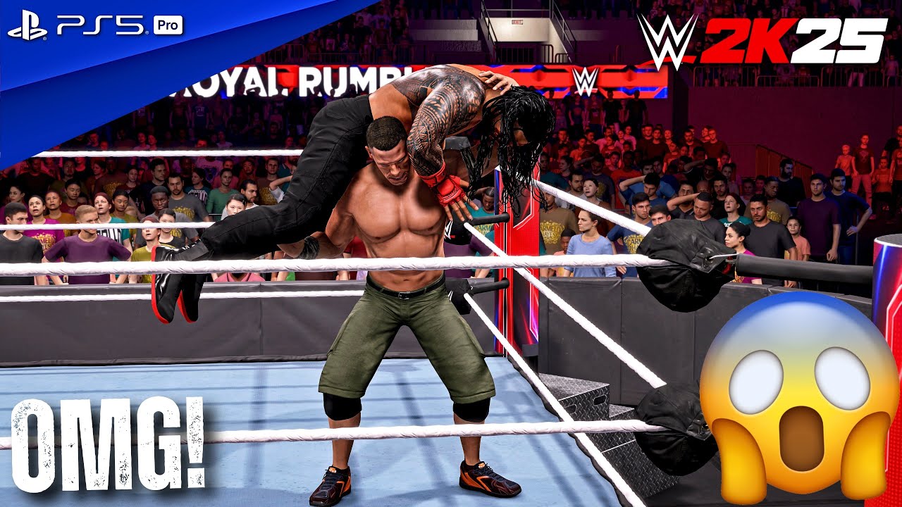 WWE 2K25 - Legendary Royal Rumble Match | PS5 Pro [4K60]