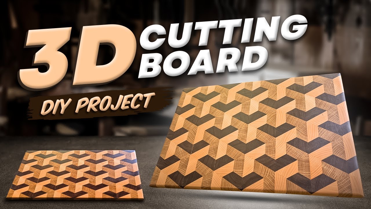 How To Make An Amazing 3D Cutting Board Pattern?