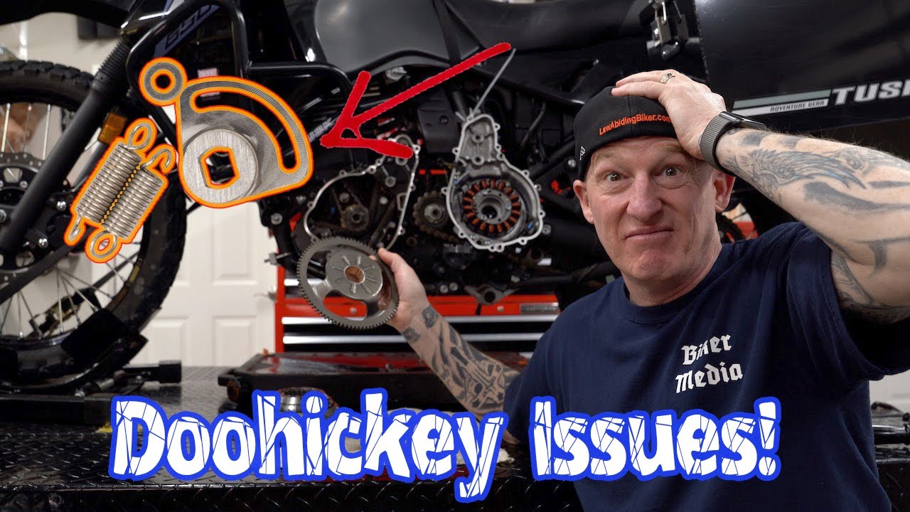 How to Install a Doohickey & Torsion Spring on a Kawasaki KLR650