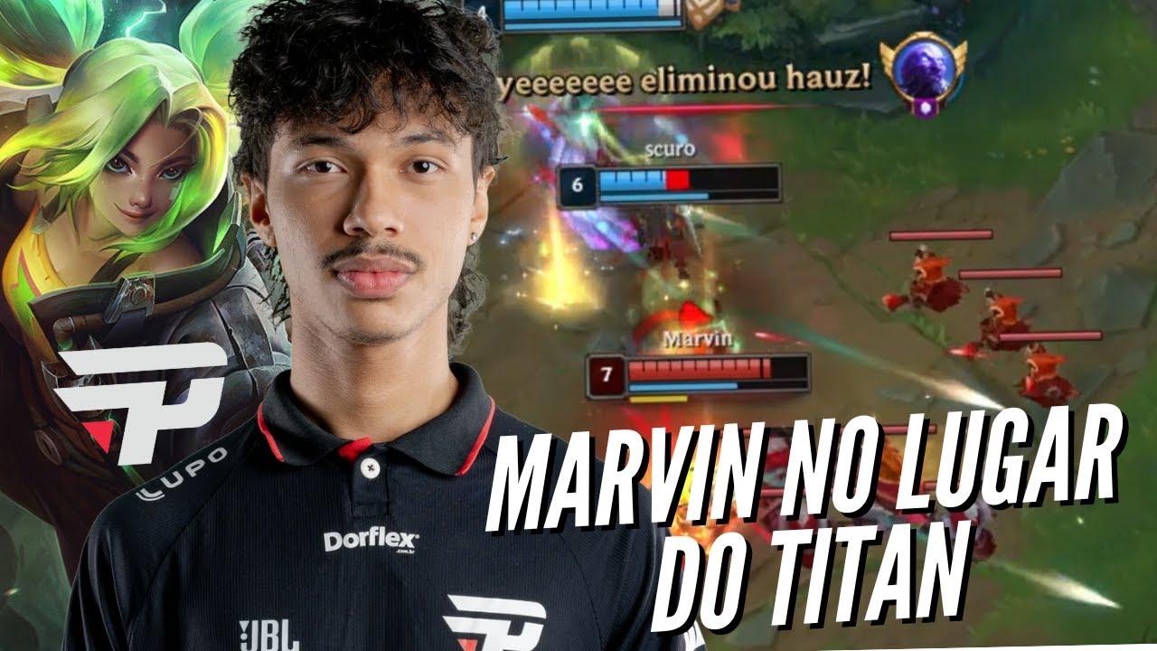 NOVO ADC da PAIN PARA o CBLOL 2026, MARVIN ENGOLINDO O JOGO de ZERI