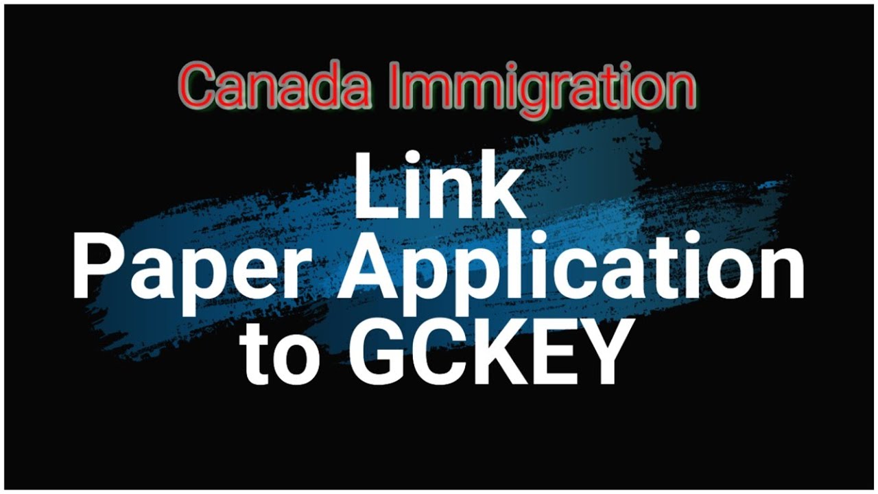 Link Application to my GCKEY account