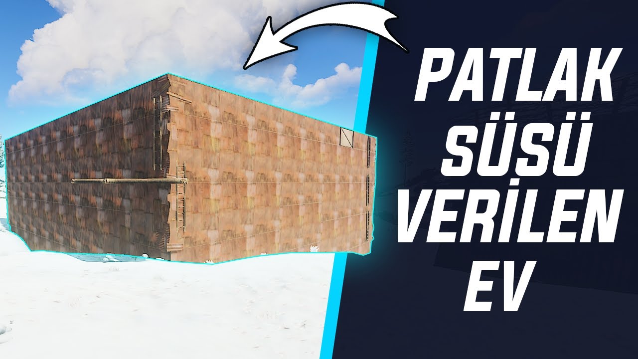 Raid Süsü Verilen Ev - Rust Raids #1