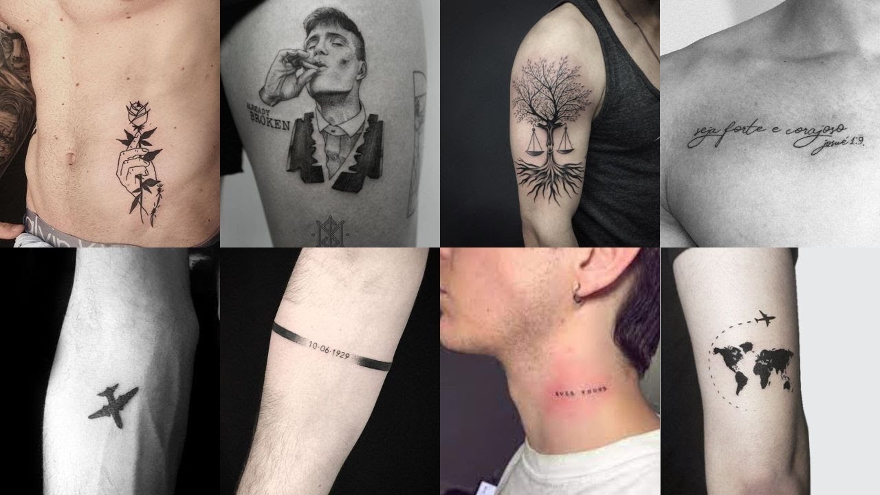 Tatuagens pequenas para homens para se inspirar - Parte 12