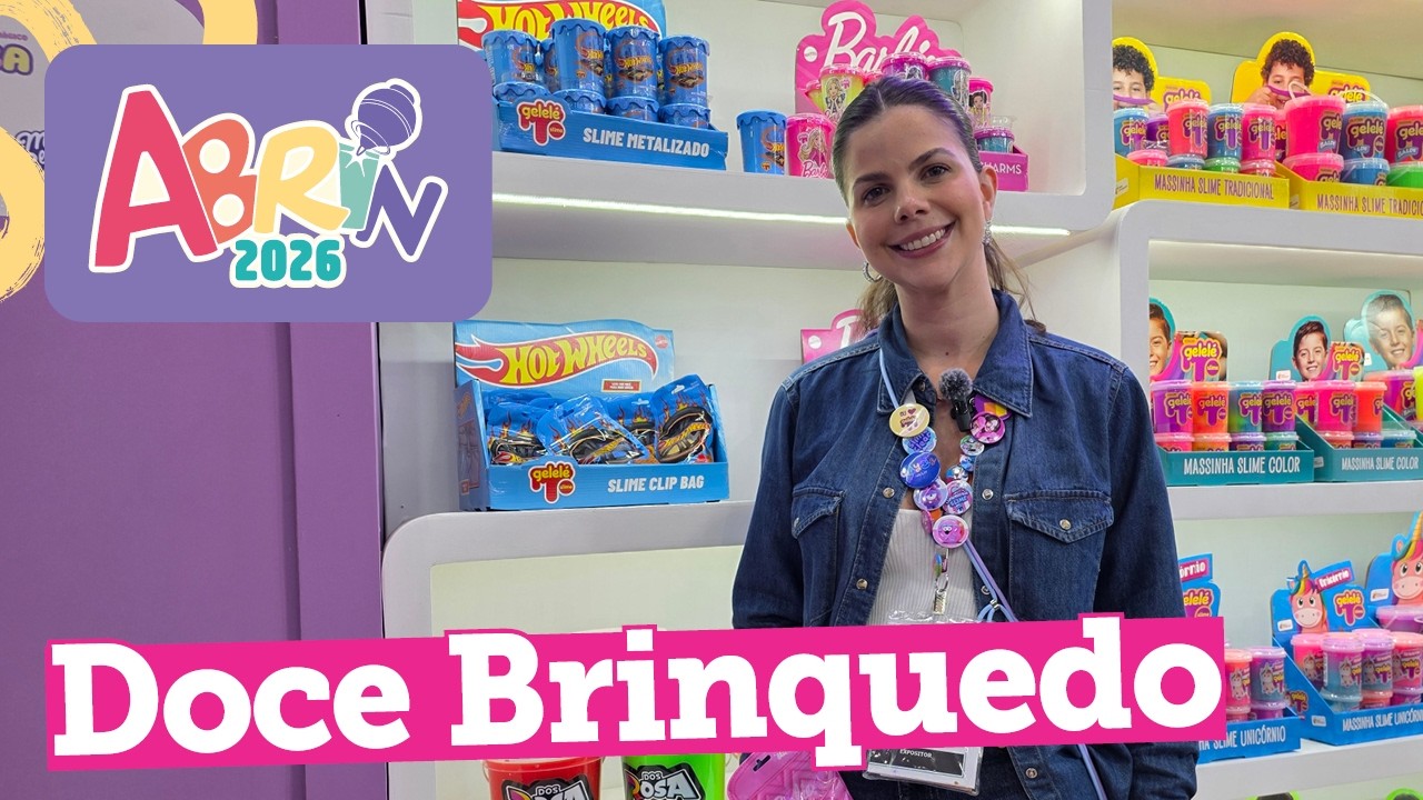 Doce Brinquedo celebra 25 anos com inovações em slimes