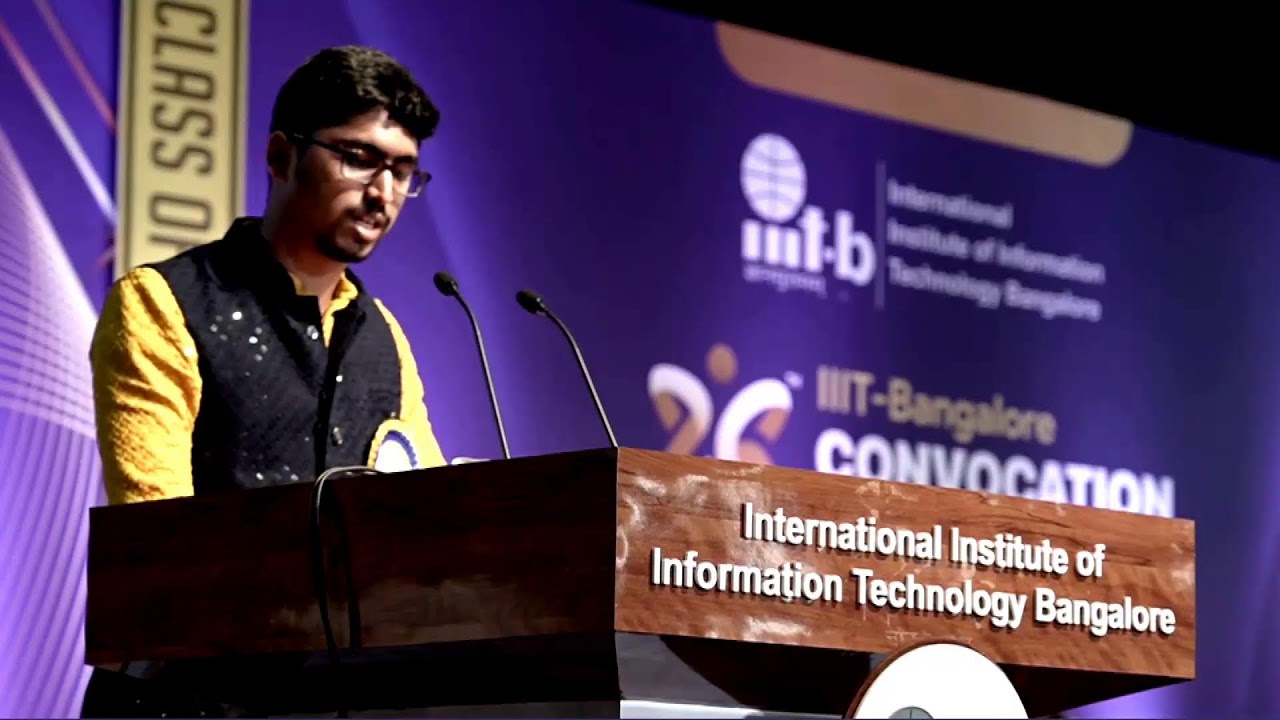 IIIT Bangalore 2026 Convocation