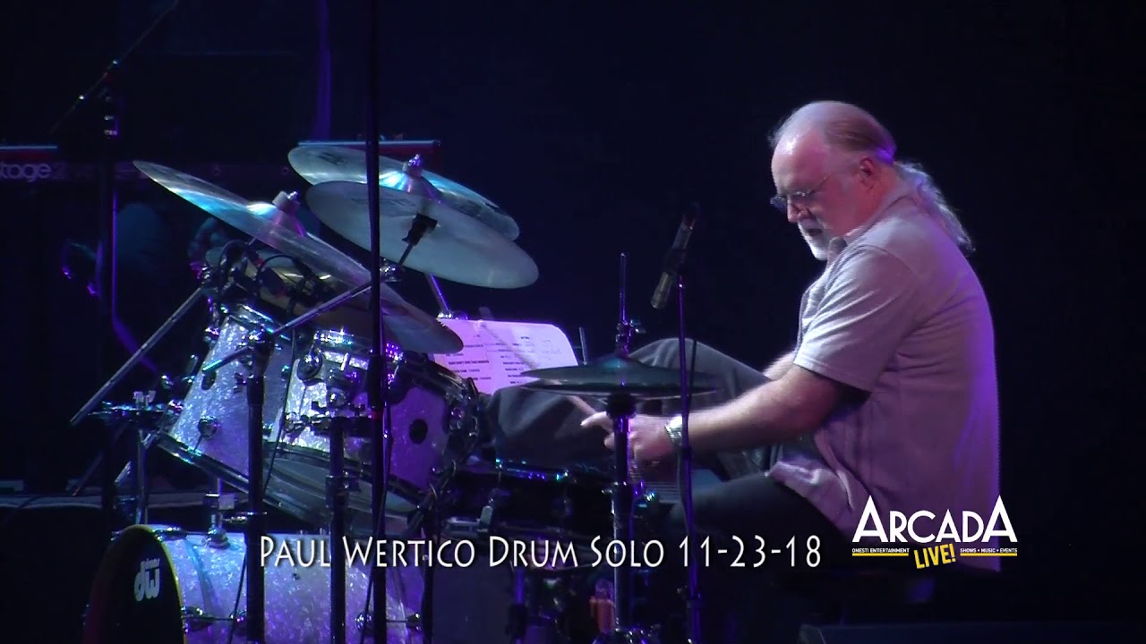 Paul Wertico Drum Solo Arcada Theater 11-23-18