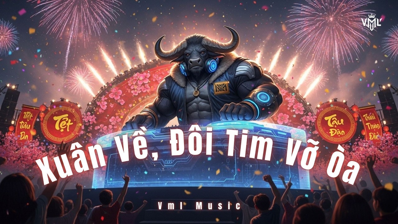 Xuân Về, Đôi Tim Vỡ Òa - Big Room House Bùng Nổ Cho Khoảnh Khắc Giao Thừa | Vml Music