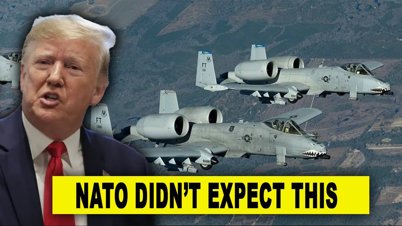 НАТО в шоке! 50 американских штурмовиков A-10 Warthog прибыли в рамках масштабной военной операции.