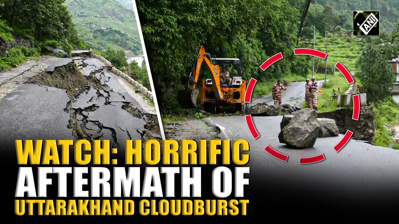 Cloudburst destroys Uttarkashi: rescue op underway, forces on Ground Zero: watch horrific aftermath