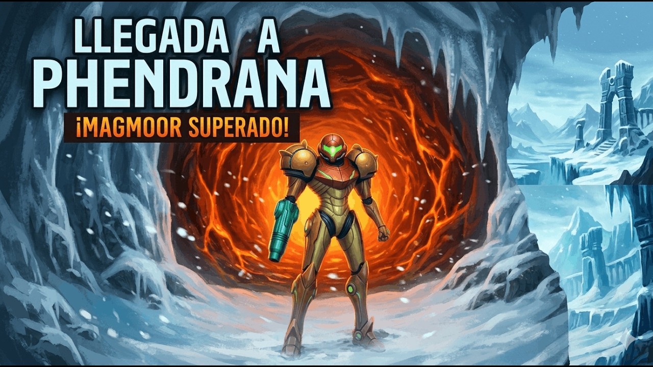 METROID PRIME: ¡De las llamas de Magmoor al hielo de Phendrana! | Sobreviviendo Tallon IV