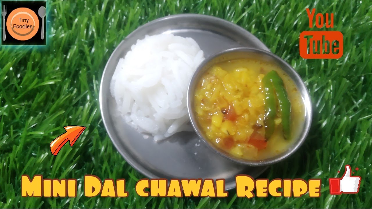 Mini Dal chawal Recipe - Tiny Foodies official ~Indian recipe