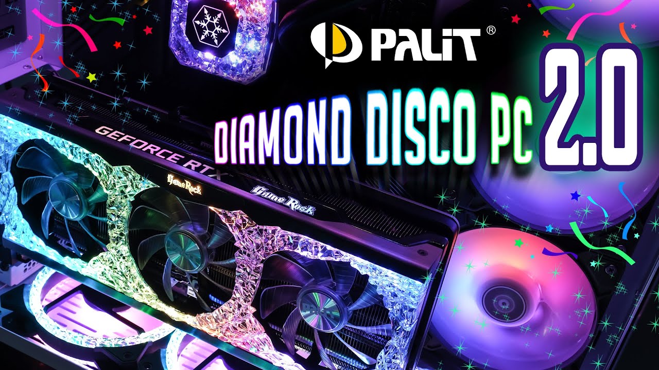 Palit Diamond Disco Gaming PC 2.0: GeForce RTX 3080 Ti GameRock