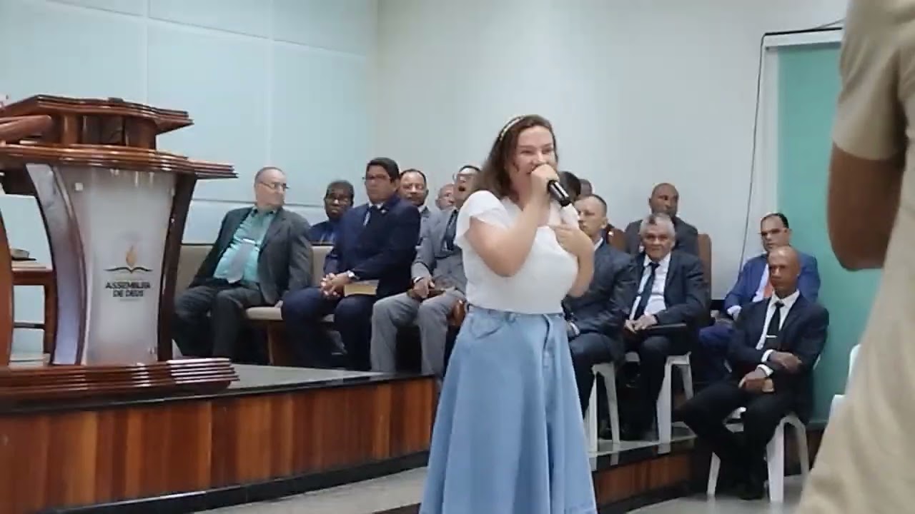 In memorian. Rafaela Monteiro no 3° Desafio Missionário da Primeira. Ig. Ass.de Deus de Aracruz.