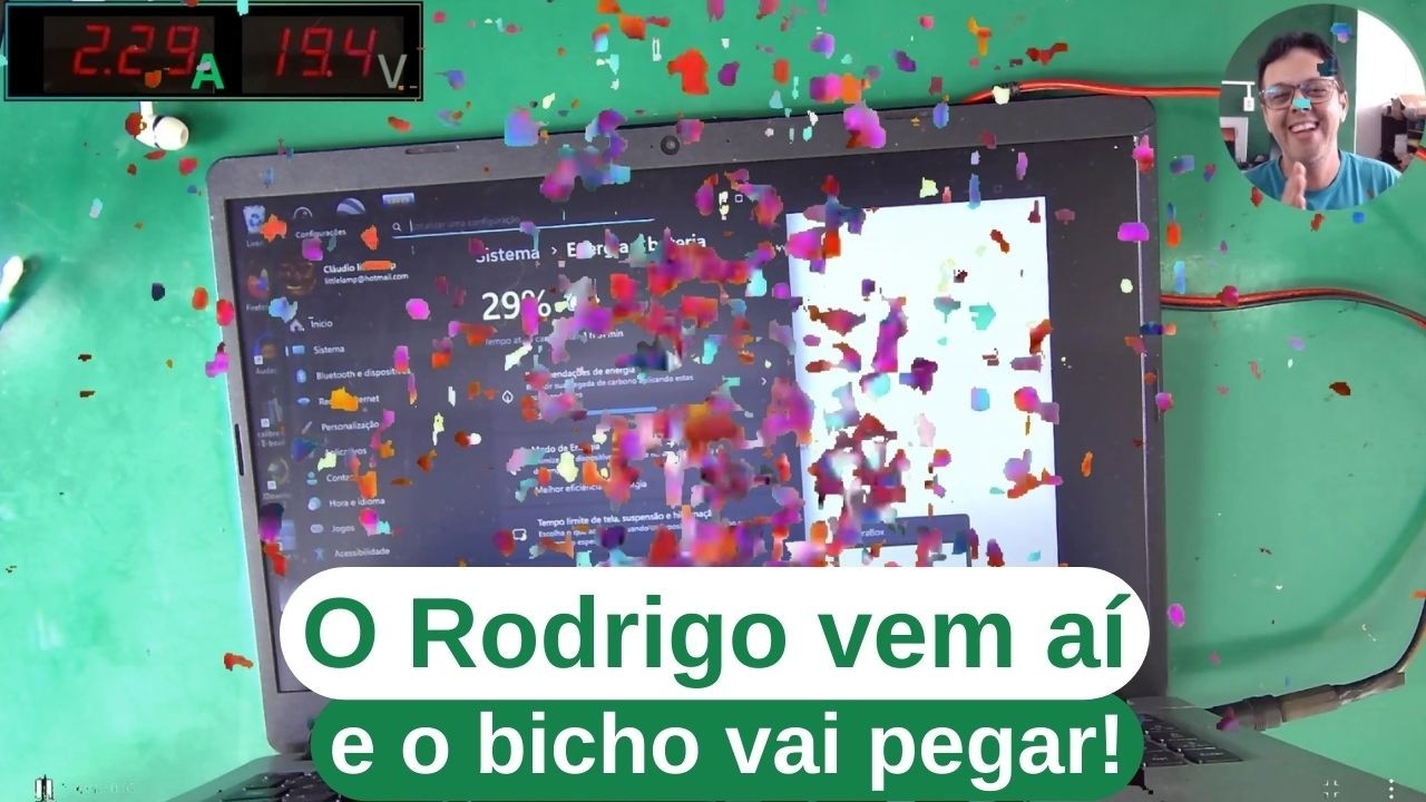 REVIRAVOLTA HISTÓRICA! UM SHOW DE CONFETES! Acer A515-52G não carrega a bateria.