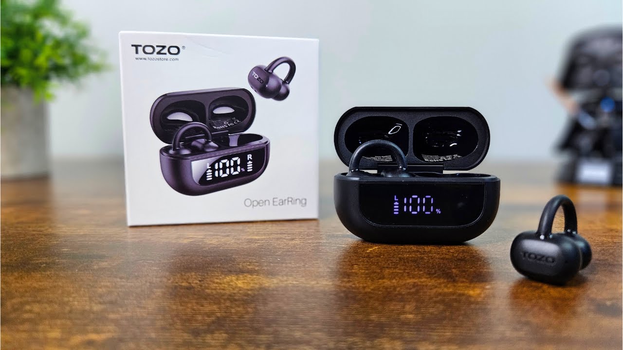 TOZO Open EarRing Wireless Bluetooth Open Earbuds Review!