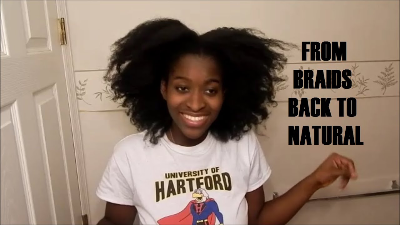 Wash Routine After Box Braids