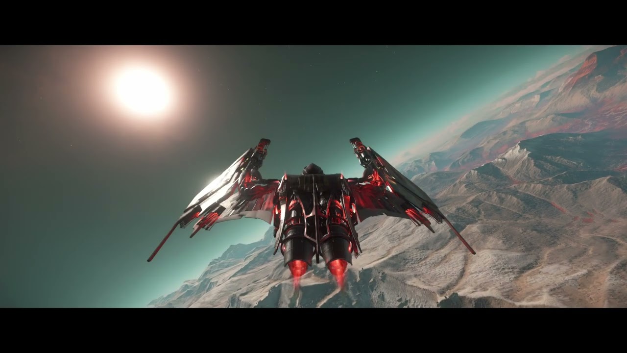 Esperia Glaive Vanduul Medium Fighter