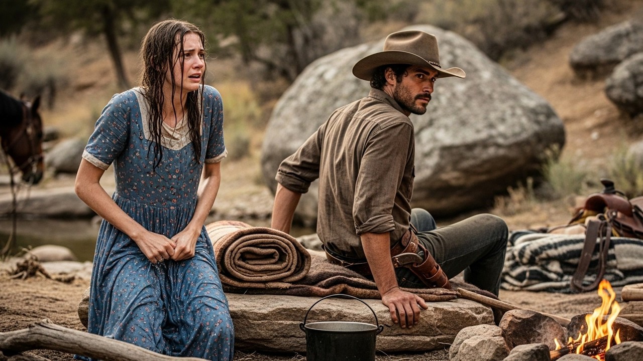 He Found Her Wringing Water From Her Only Dress, The Cowboy Built A Fire And Looked Away
