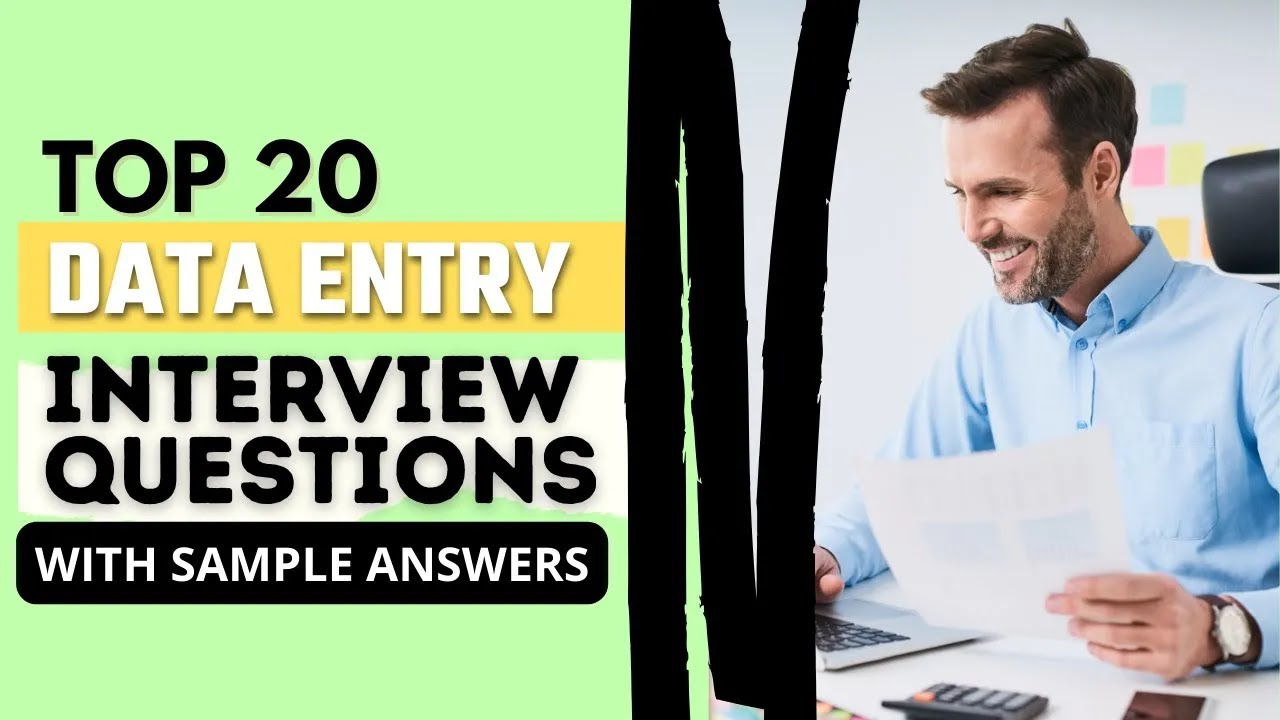 Data Entry Interview Questions and Answers for 2025