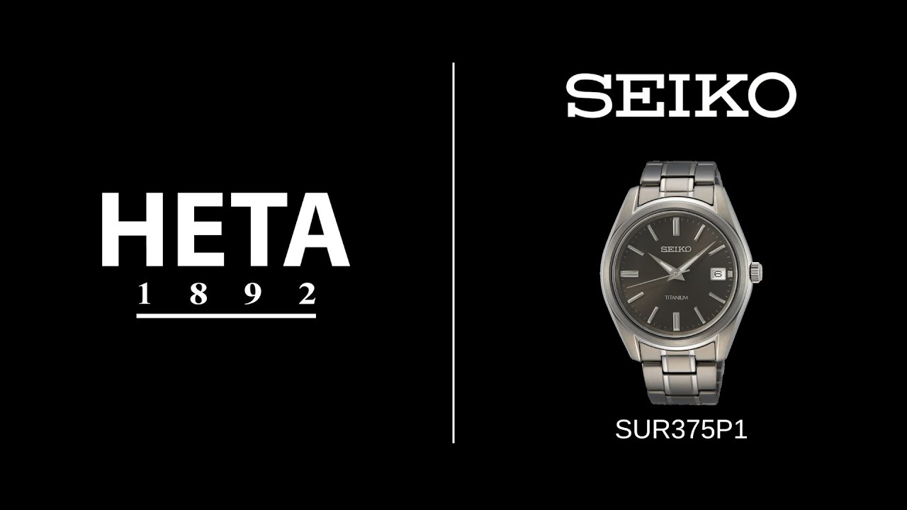 SEIKO - SUR375P1 - HETA 1892