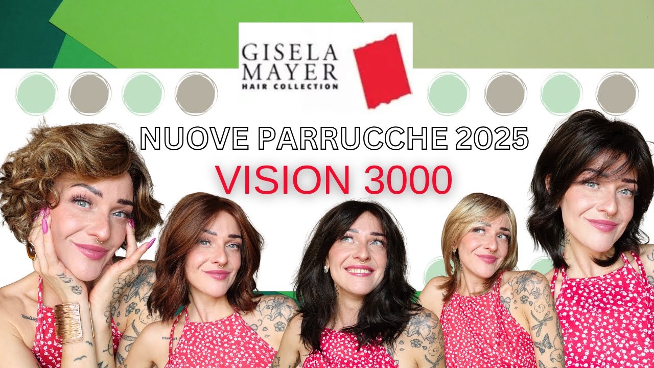 NOVITA' a marchio GISELA MAYER: Nuove parrucche sintetiche dai tagli da passerella! #wiglove